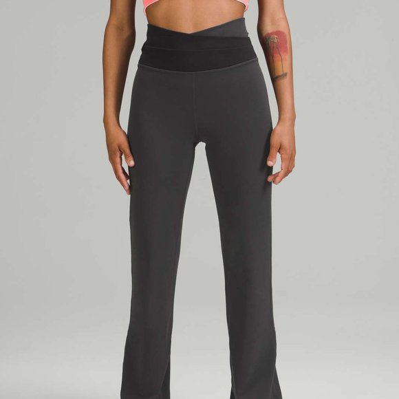 Lululemon Throwback Astro Pant - Graphite Grey / Black - Size 8 - Picture 6 of 6